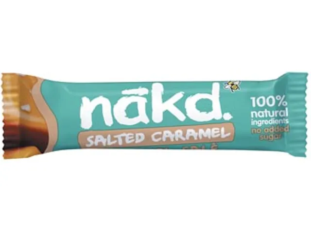Salted Caramel Reep 35 Gram Pak 18 Stuks
