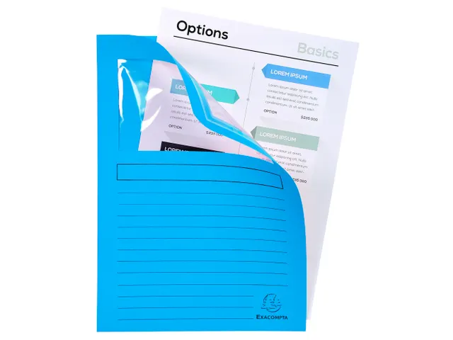 Super Map Venstermappen, A4, 160 g/m², Assorti 10 stuks