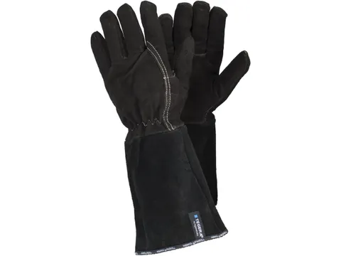 Tegera 134 lashandschoenen, bruin/zwart, maat 11, per 6 paar