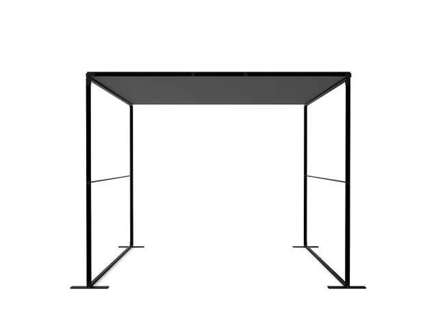 FlexFrame Modulair systeem Dak 150x250cm Zwart frame