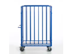 pakketwagen,draagverm. 600kg,laadvl. LxB 1200x740mm,houtetage,RAL5010