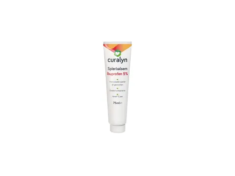 Curalyn Spierbalsem 5% ibuprofen 75 ml