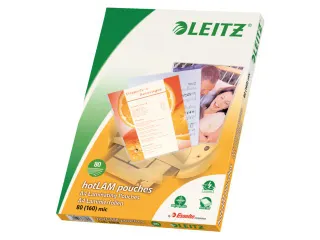 Lamineerhoes Leitz A4 2x80 micron EVA 100stuks - 2