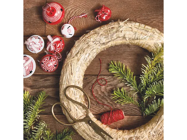 Krans Decoris stro 35cm