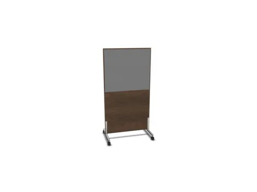 scheidingswand,HxB 1545x800mm,NV bruin hickory,BN8078-grijs