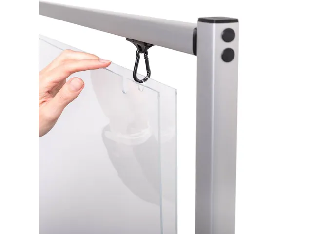 Poster Display Decor Sway Dubbelzijdig A2 Zilver