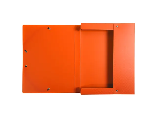 Klasseerdoos PP rug 25mm A4 oranje