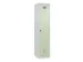 locker voor scheiding van kleding,HxBxD 1850x400x500mm,1vak