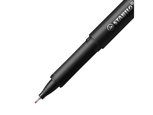 Fineliner STABILO dr!ver Fijne punt 0.4 mm Rood