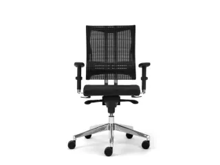 Nowy Styl Bureaustoel Rugleuning met netbekleding Zwart - 3