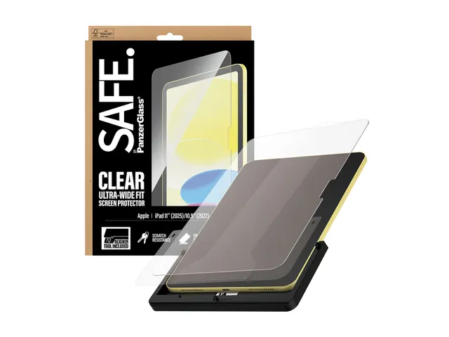 PanzerGlass SAFE. by Screen Protector iPad 11 inch (2025-2026) | 10