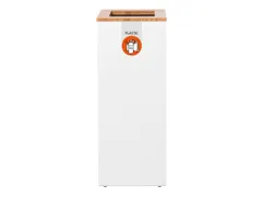 Afvalinzamelingsunit Lune Paxa Large 65 Liter Wim Bamboe Oranje