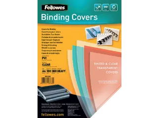 Voorblad Fellowes A4 Pvc 300 Micron - 2