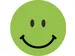 Avery rating dots diameter 19 mm 250 stuks smiley groen