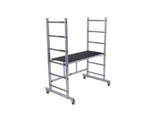 Vouwsteiger,Steigerhoogte 1,75M,Aluminium - 1