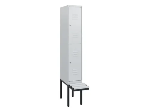 Dubbeldekse dekenkist,HxBxD 1950x300x815mm,1x2vak.,vak B 300mm