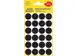 Etiquette Avery Zweckform 3003 Rond 18mm Noir 96 pcs
