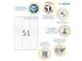 HERMA 4459 Premium etiketten A4 70x16,9mm Wit 5100 stuks