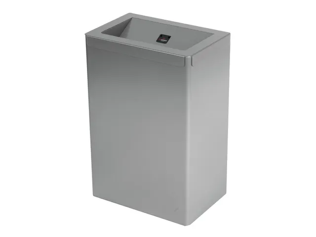 Afvalbak 50 liter Rvs Open Anti Vingerprint SMART-READY