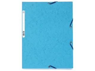 Elastomap A4 glanskarton 3 kleppen Assorti felle kleuren - 2