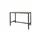 Domino Basic Statafel 180x80x110cm Robson Eiken Onderstel Zwart