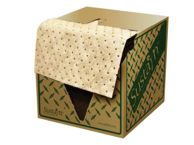 olie-vliesmateriaal,doek,LxB 460x410mm,opnamecapaciteit 102l/VE