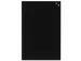 Glasmagneetbord Naga 40x60cm zwart