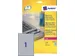 Inventaris etiketten Avery L6013-20 A4 210x297mm Zilver 20 stuks