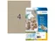HERMA 10756 Silphie-papier Etiketten A4 105x148mm bruin 80 stuks
