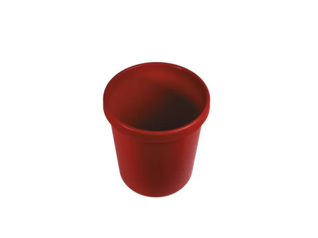 Kunststof Prullenmand 30 Liter H X Ø 405X 350Mm Pp Rood