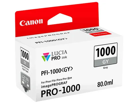 Pfi-1000Gy Canon Pro1000 Ink Grey