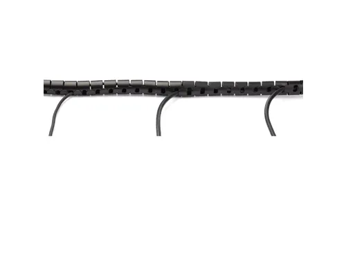 1,5M Kabelgoot Spiraal 25Mm Diameter Zwart