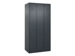 locker voor scheiding van kleding,HxBxD 1850x900x500mm,3vak