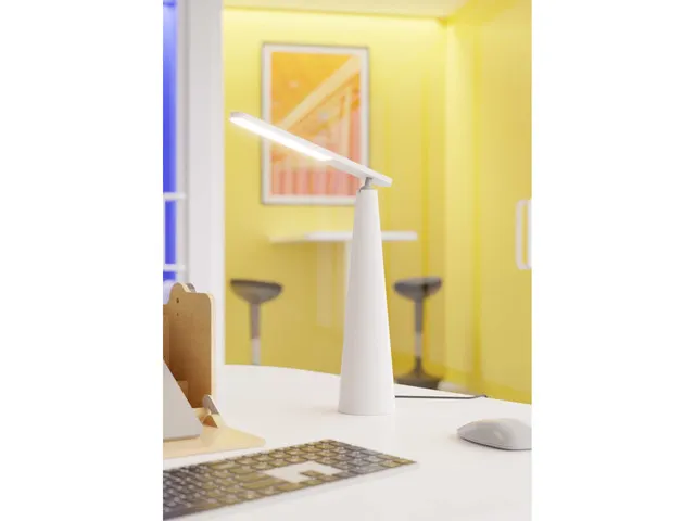 Ledtube draadloze LED bureaulamp 4W wit oplaadbaar
