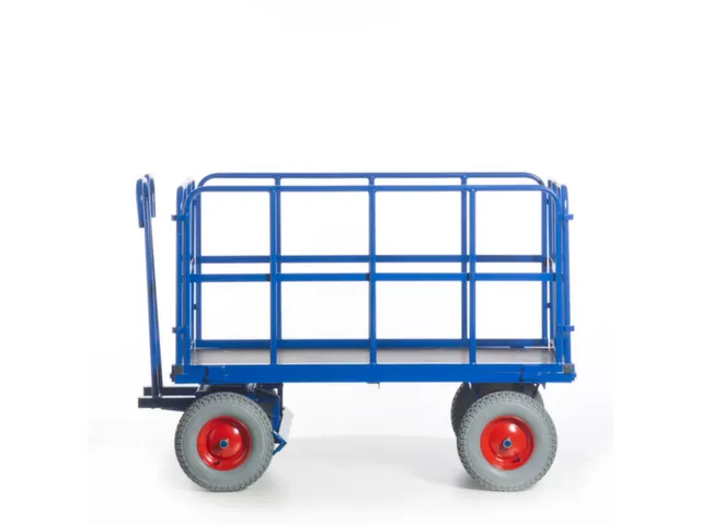 handtrekwagen,draagverm. 1000kg,laadvl. LxB 1530x730mm