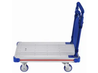 Aluminium-Duwbeugelwagen,In-/Uitklapb.,Draagverm. 200Kg - 1