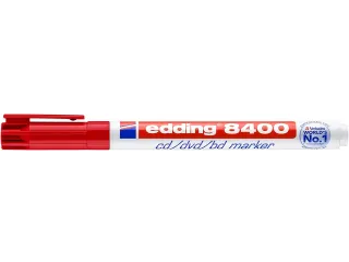 Cd marker edding 8400 rond rood 0.5-1.0mm - 5