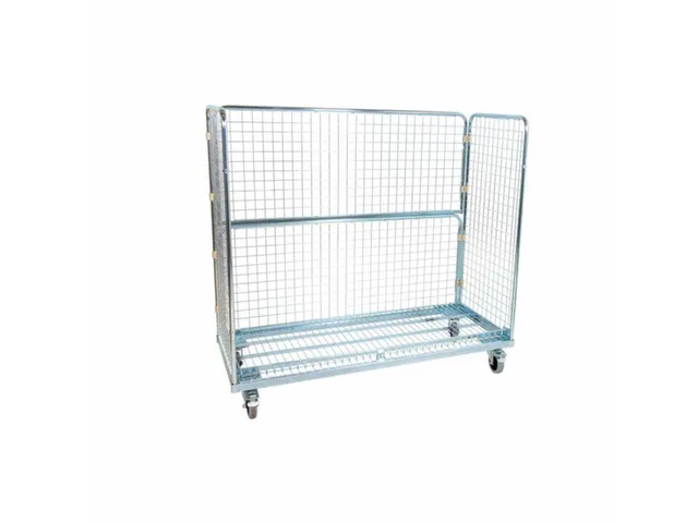 rolcontainer,draagverm. 500kg,HxLxB 1400x620x1500mm,nuttige H 1190mm