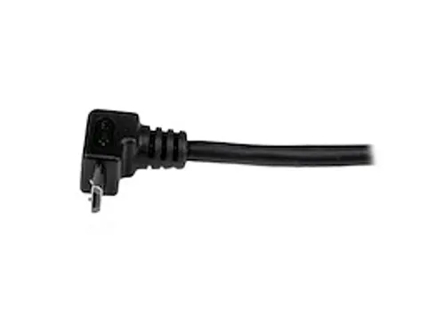 1m micro USB-kabel A-naar-micro-B met opwaartse hoek