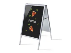 Stoepbord A1 complete set met print "Pizza"