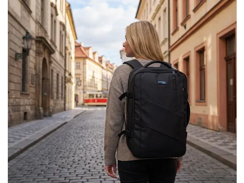 rugzak Prague 32 l 17 inch zwart