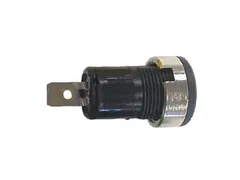 IEC1010 Bindpaal, Faston - Zwart