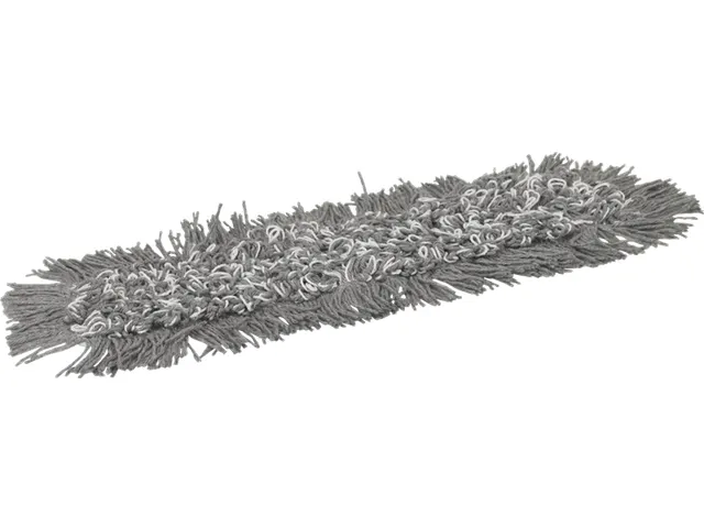 ErgoClean 549640 DAMP 43 mop 40cm vochtig klittenband grijs-wit 5 stuk