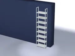 dossierstelling,grondveld,HxBxD 2900x750x300mm,vaklast 60kg