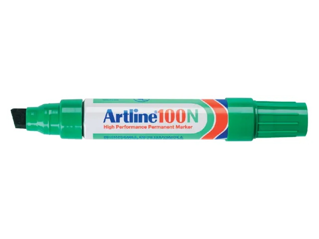 Viltstift Artline 100 schuin 7.5-12mm groen