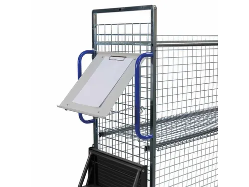 Verzamelwagen,Draagverm. 150Kg,2Etage(S),Draadgaasbodem,Verz.