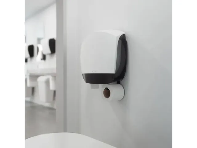 Toiletpapierdispenser Katrin Gigant L jumbo groot wit 82148