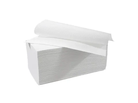 Handdoekjes Interfold W-Vouw Cellulose 2-laags 32x22cm Wit 20x160 Vel