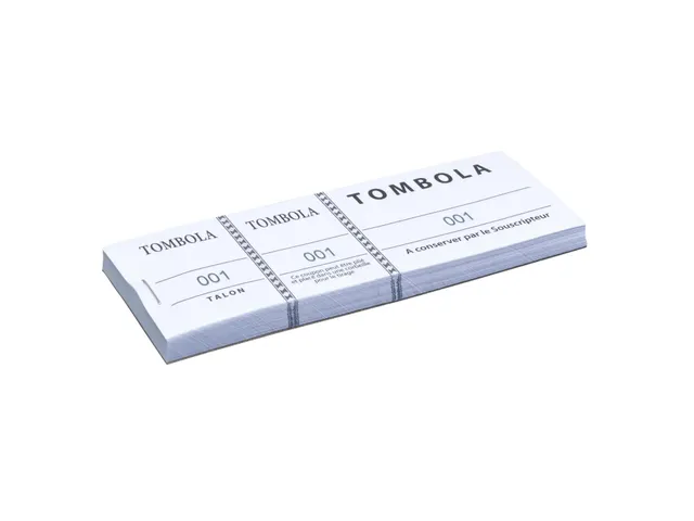 Tombola 3 Part 4.5x1 5 100 Sheets Ast