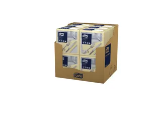 Tork 478750 Dinnerservet Advanced Champagne 39x39cm - 2